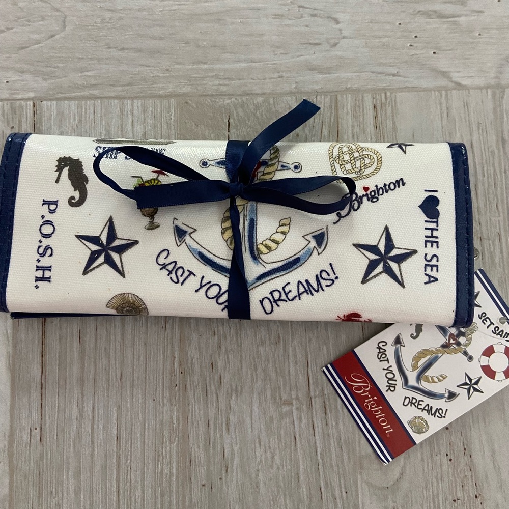 NWT BRIGHTON JEWELRY ROLL